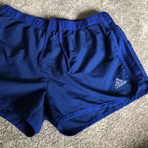 Adidas Cute Blue Workout Shorts size small